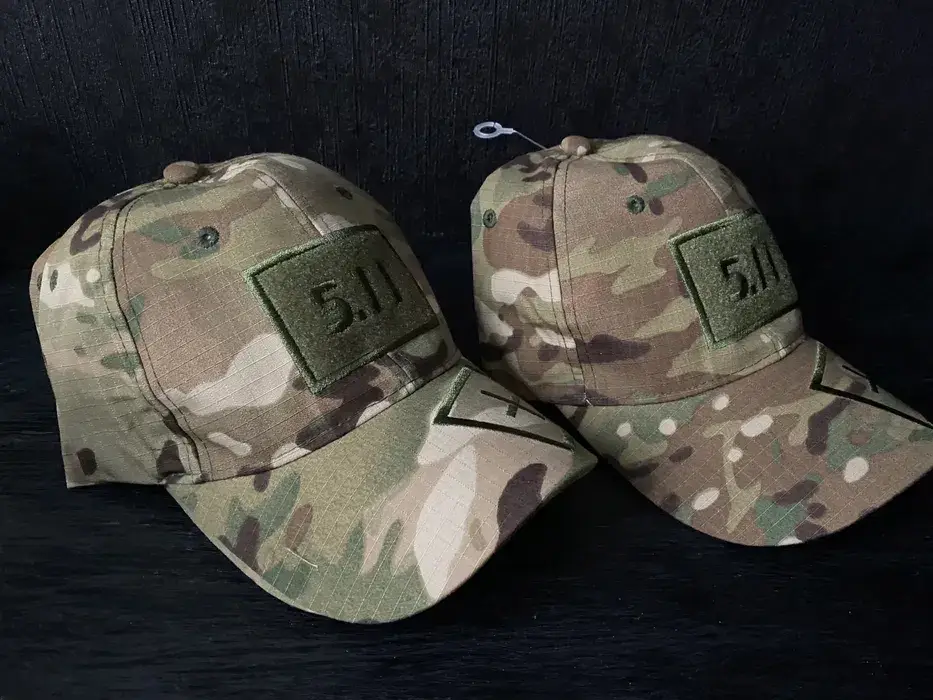 

Тактическая кепка 5.11 с липучками для шевронов - мультикам