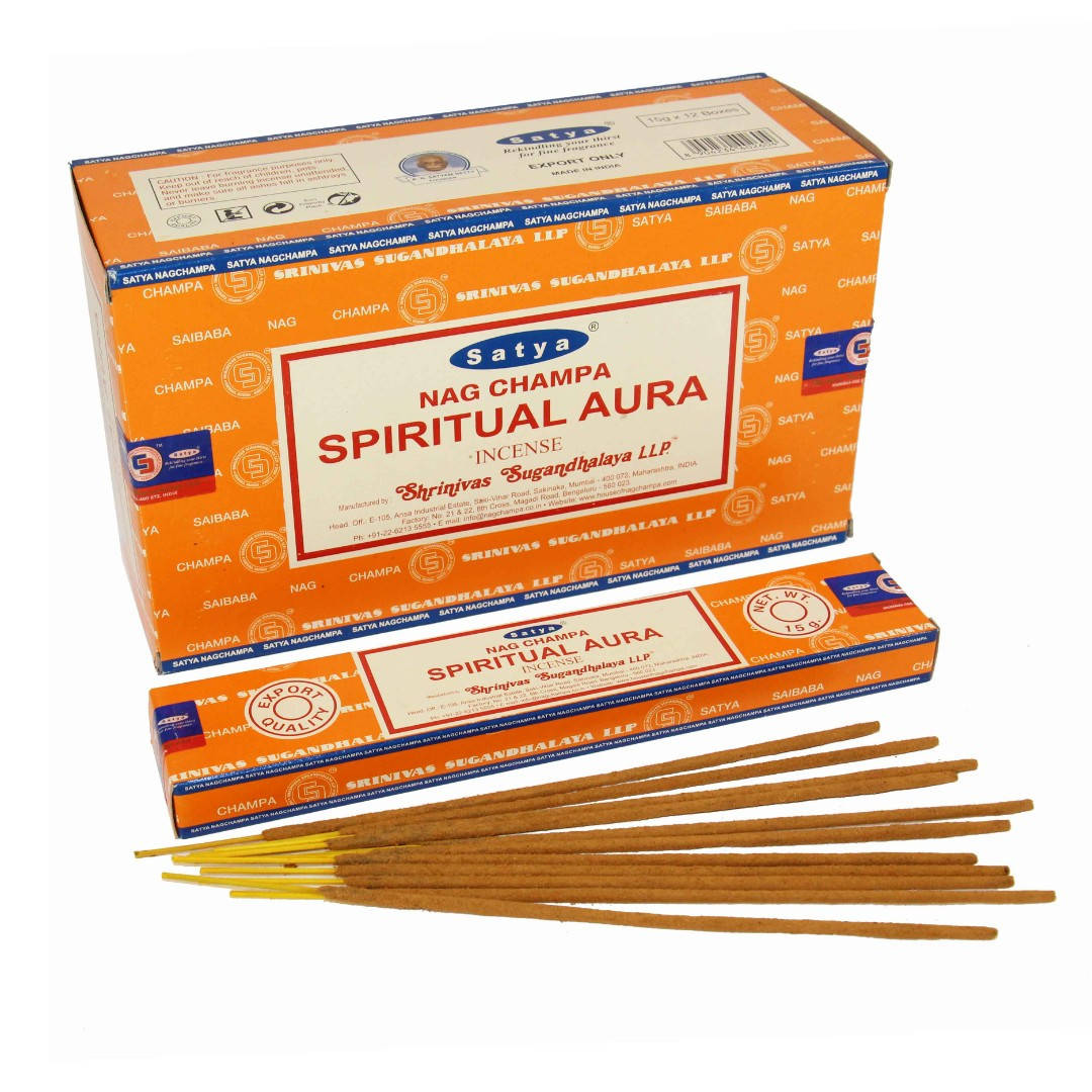 

Аромапалочки Сатья Духовная Аура Satya Spiritual Aura 15 грамм