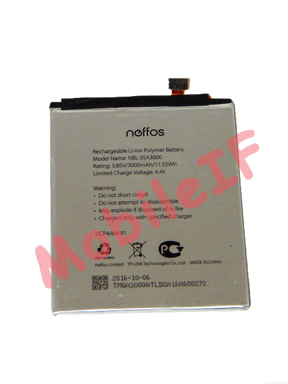 

Аккумулятор Батарея TP-Link Neffos X1 Max TP903A NBL-35A3000