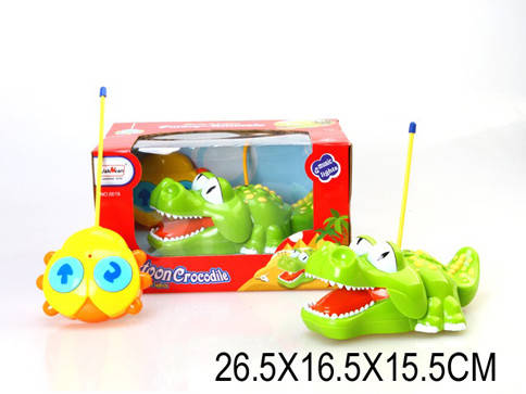 

Музыкальная игрушка на радиоуправлении "Крокодил" 6619