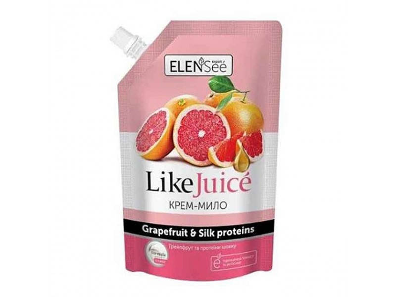 

Мыло-крем жидкое 450 мл ElenSee Грепфрут и протеины шелка дой-пак
