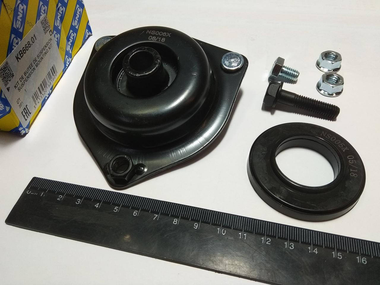 

Опора передней стойки Almera, SNR (KB668.01) с подшипником