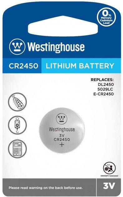 

Батарейка Westinghouse Lithium 3V CR2450