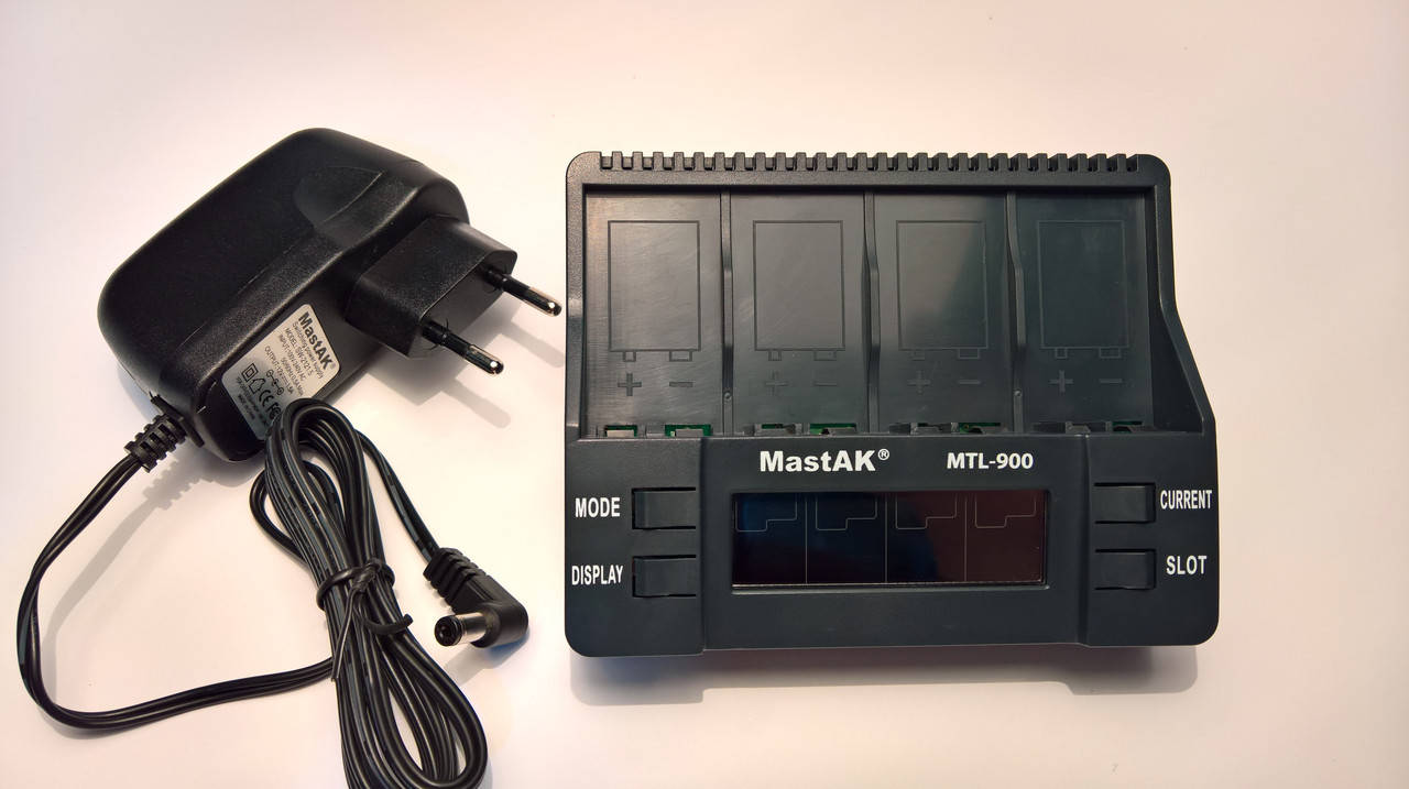 

Универсальное зарядное устройство MastAK MTL-900 "Creator" для крон