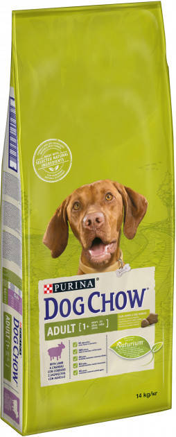 

DOG CHOW ADULT ЯГНЕНОК, СУХОЙ КОРМ ДЛЯ СОБАК 2,5 КГ