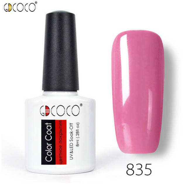 

Гель-лак GDCOCO 8 мл, №835 (Насыщенный розовый)