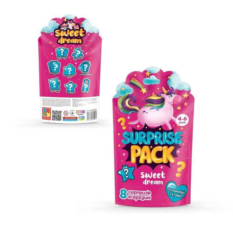 

Гр Набор сюрпризов "Surprise pack. Sweet dreams" VT 8080-02 (10) "Vladi Toys"