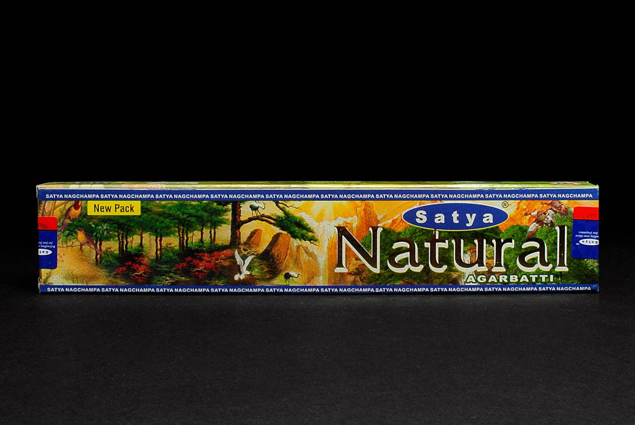 

Натуральные благовония Natural (Натурал) от фирмы Satya (Сатья),15 г