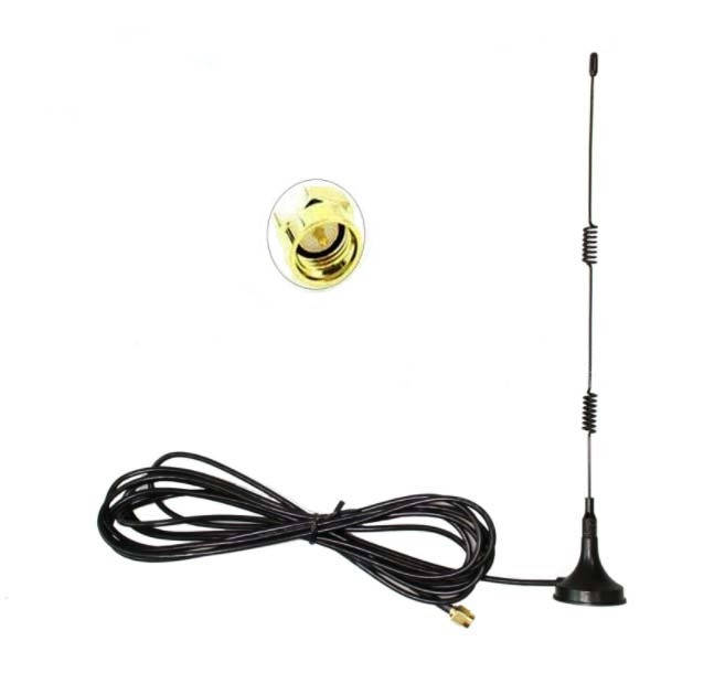

Антенна Wi-Fi 2.4G SMA Male L=227mm 5dBi 3m cable