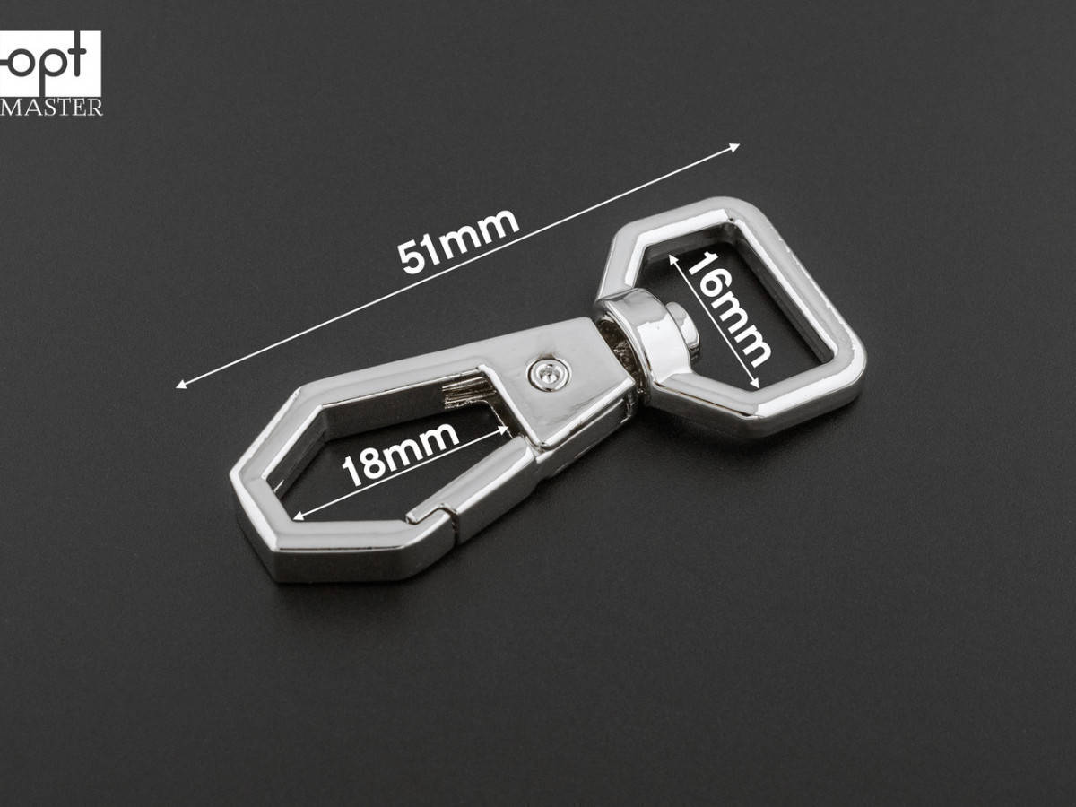 

Карабин 16мм арт. 65-132, никель