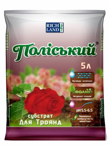 

Субстрат для Роз, 5л. (Полесский)