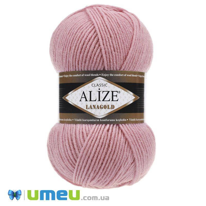 

Пряжа Alize Lanagold 100 г, 240 м, Розовая 161, 1 моток (YAR-043308), Розовый
