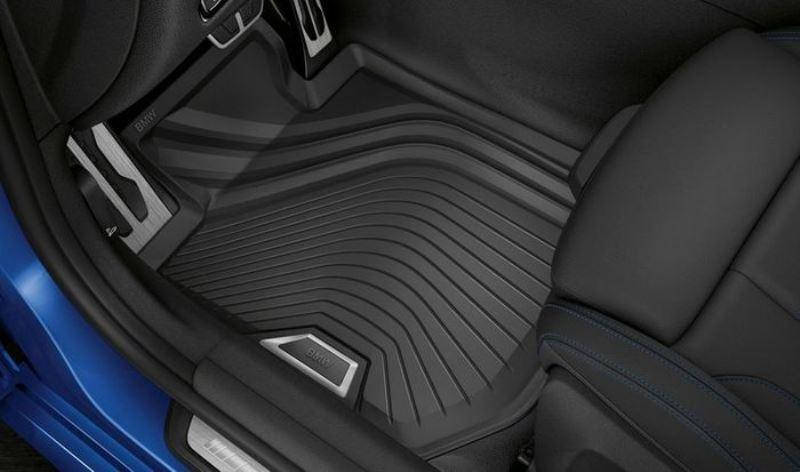 

Коврики BMW 3 (G20) / 4 (G22) передние оригинальные резиновые в салон (51472461168), Черный