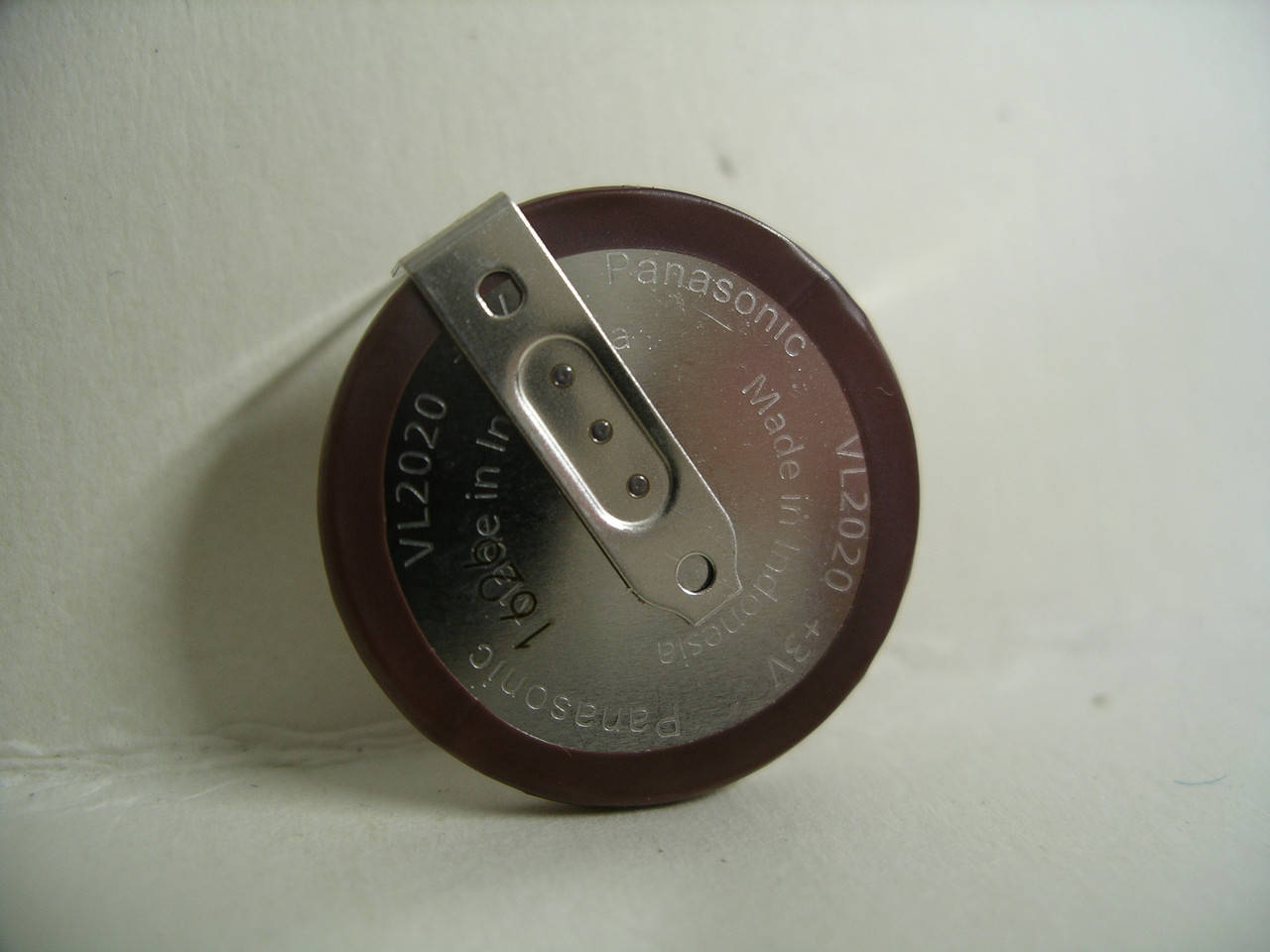 

Аккумулятор Panasonic VL-2020 3V с выводами 90° угол