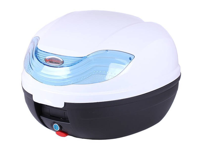 

Кофр (багажник) для мотоцикла задний ТАТА YM-0815P (V-32L) 43×41×32 белый с черным
