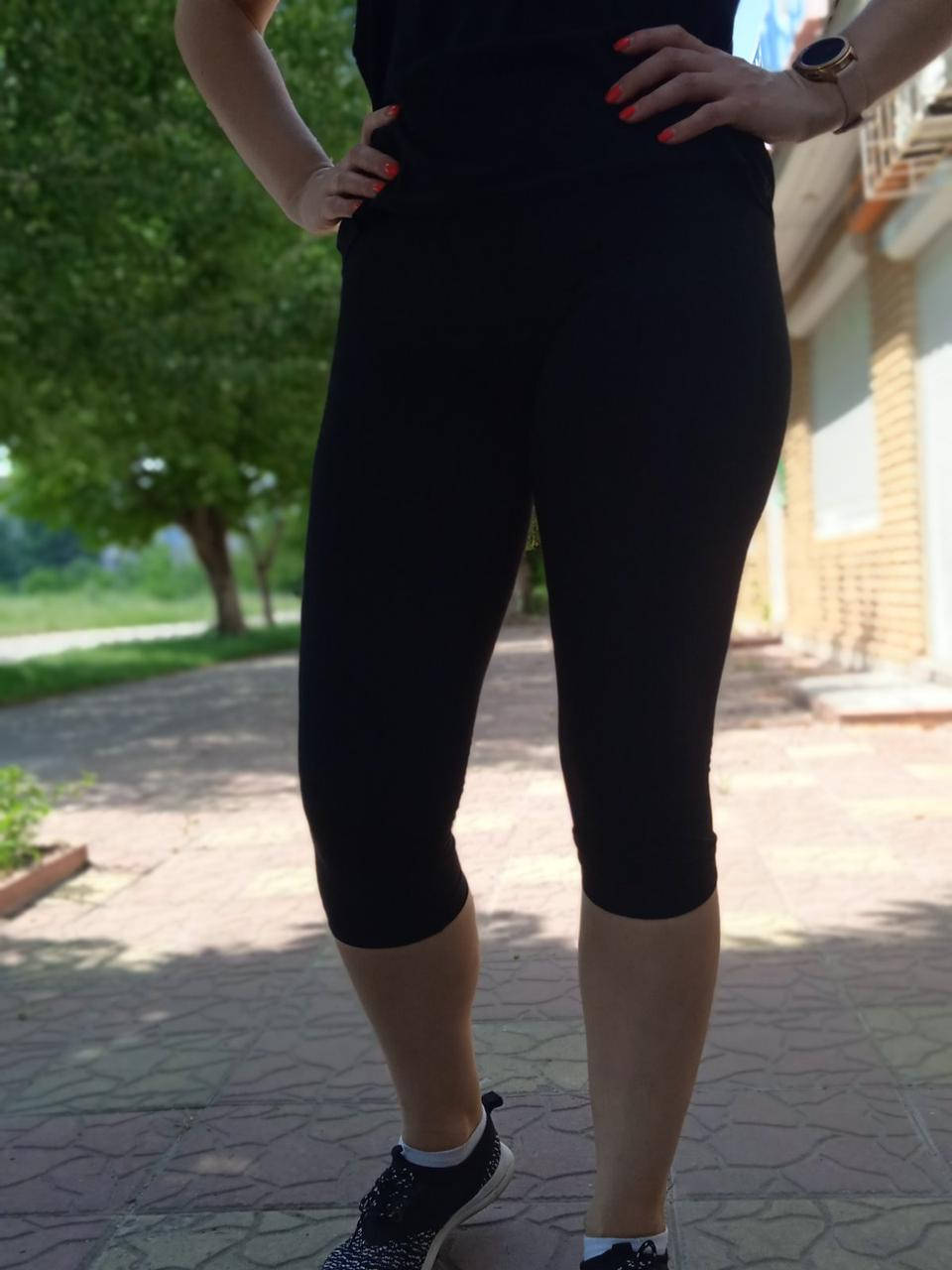 

Женские бесшовные бриджи "Jujube" Art-B897M XL-6XL(44-52) Чорні