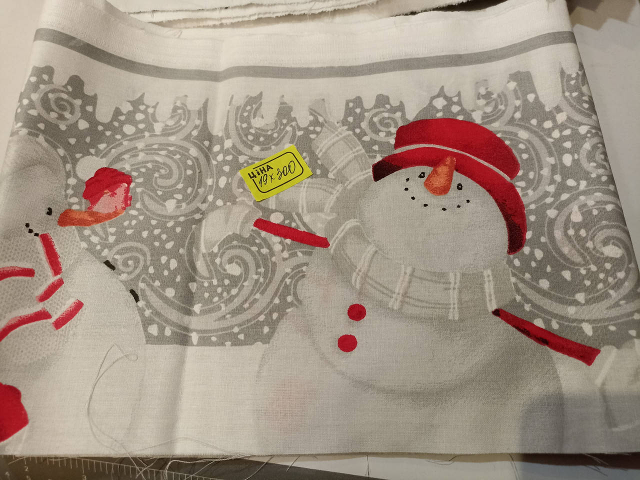 

19*300 Печворк, новогодняя ткань ранфорс для постельного белья, Турция, 100% хлопок