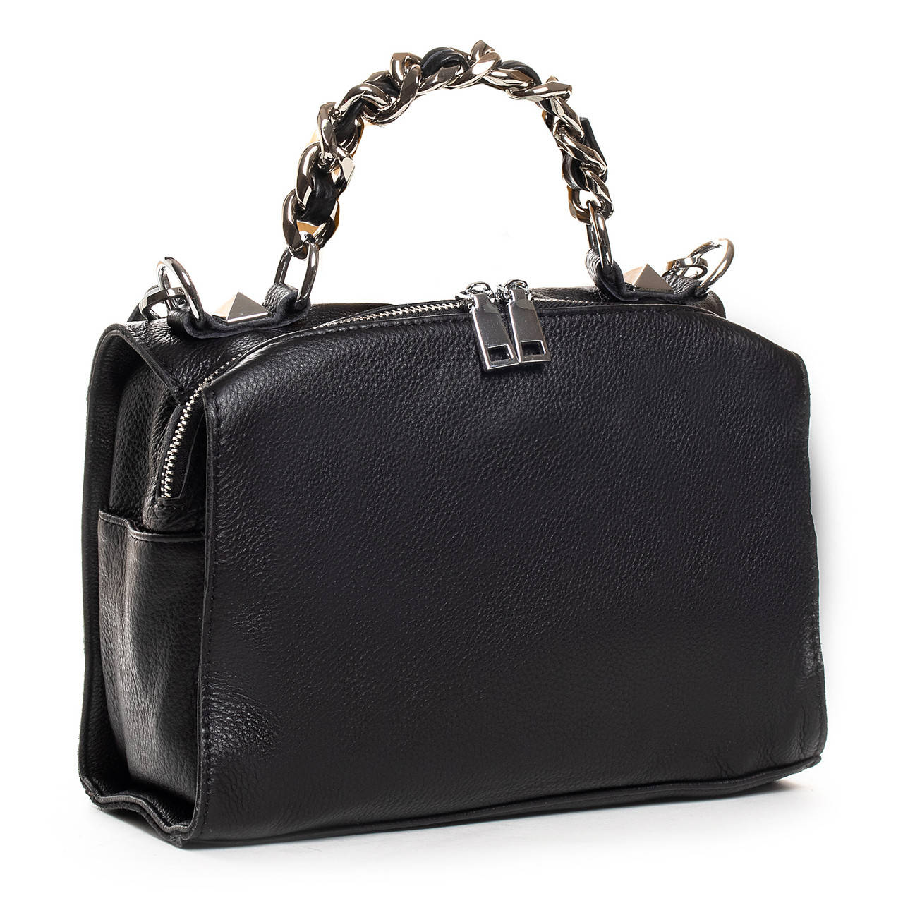 

Сумка Женская Классическая кожа ALEX RAI 02-09 10-8799-9 black, Черный