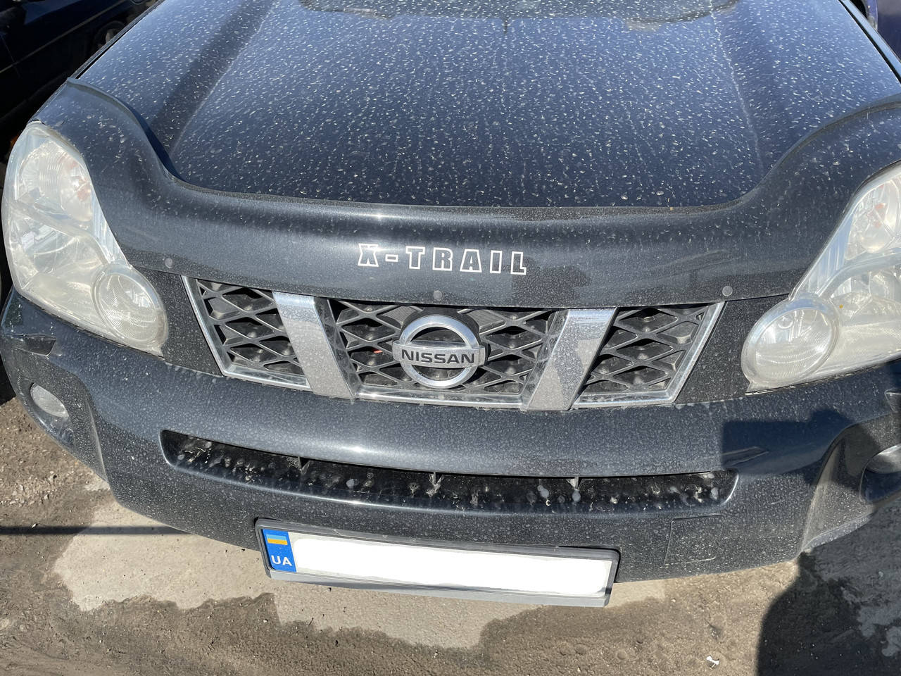 

Дефлектор капота, мухобойка Nissan X-TRAIL 2007-> T31 VIP