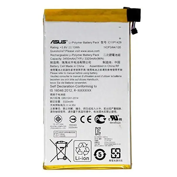

Аккумуляторная батарея C11P1429 для планшета Asus Z170C Z170CG Z170MG ZenPad C 7.0