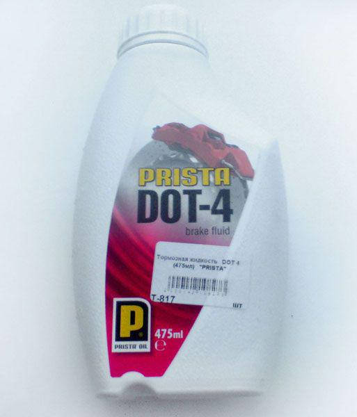 

Тормозная жидкость DOT 4 (475мл) "PRISTA"