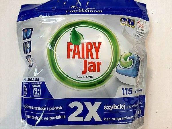 

Таблетки для посудомойки Fairy jar all in 1, Фейрі яр все в одному 115 шту