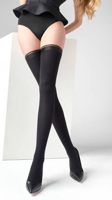 

Чулки MARILYN COCO N17, 40 ден, Черный