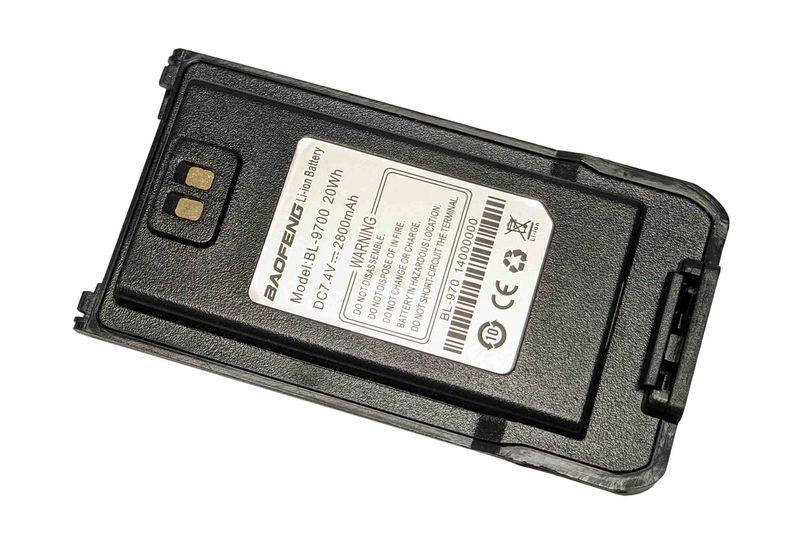 

Аккумуляторная батарея для радиостанции Baofeng BL-970 BF-A58 Li-ion 1800mAh 7.4V