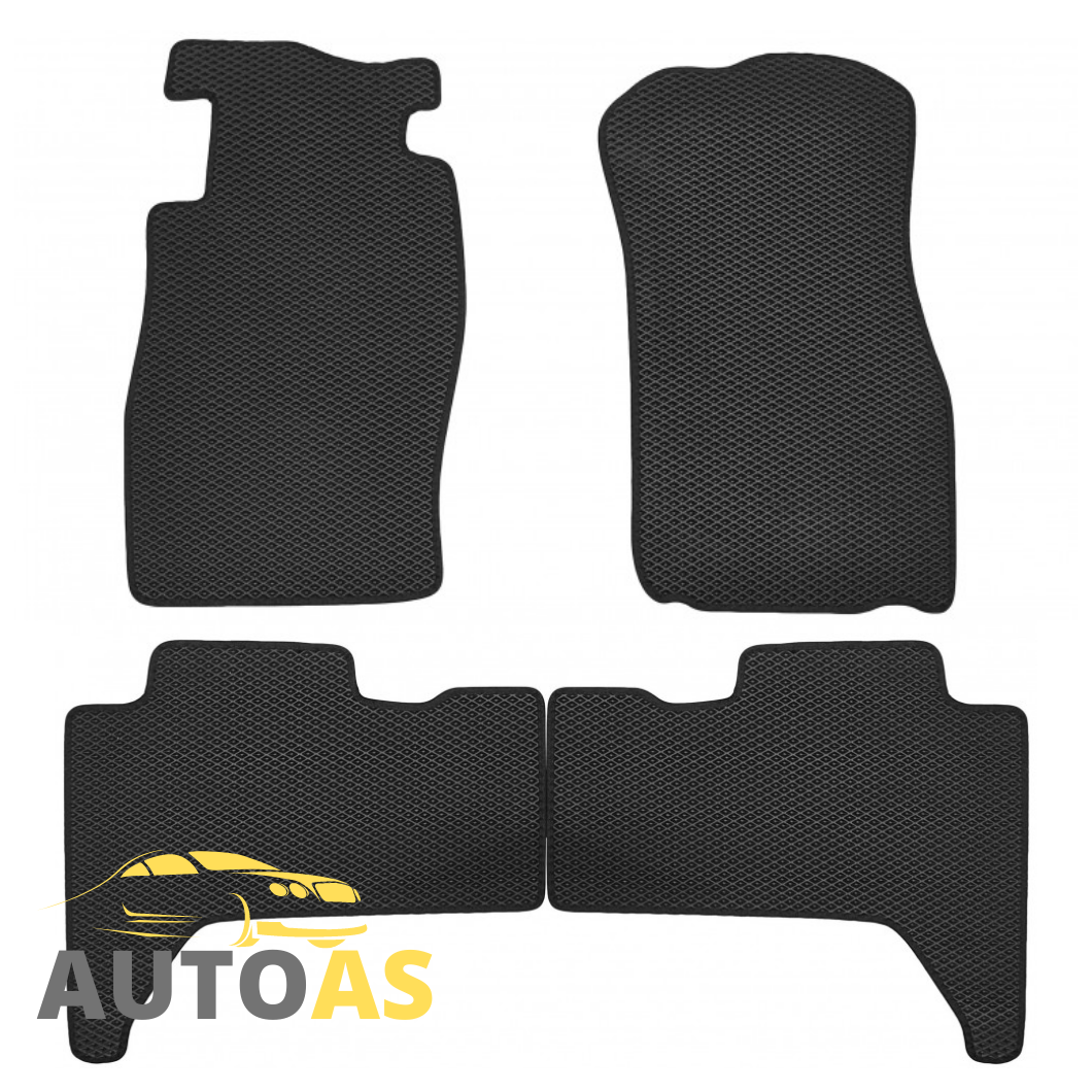 

Коврики в салон EVA для Нисан Патрол/ Nissan Patrol (МКПП) Y61 (1997-), Черный