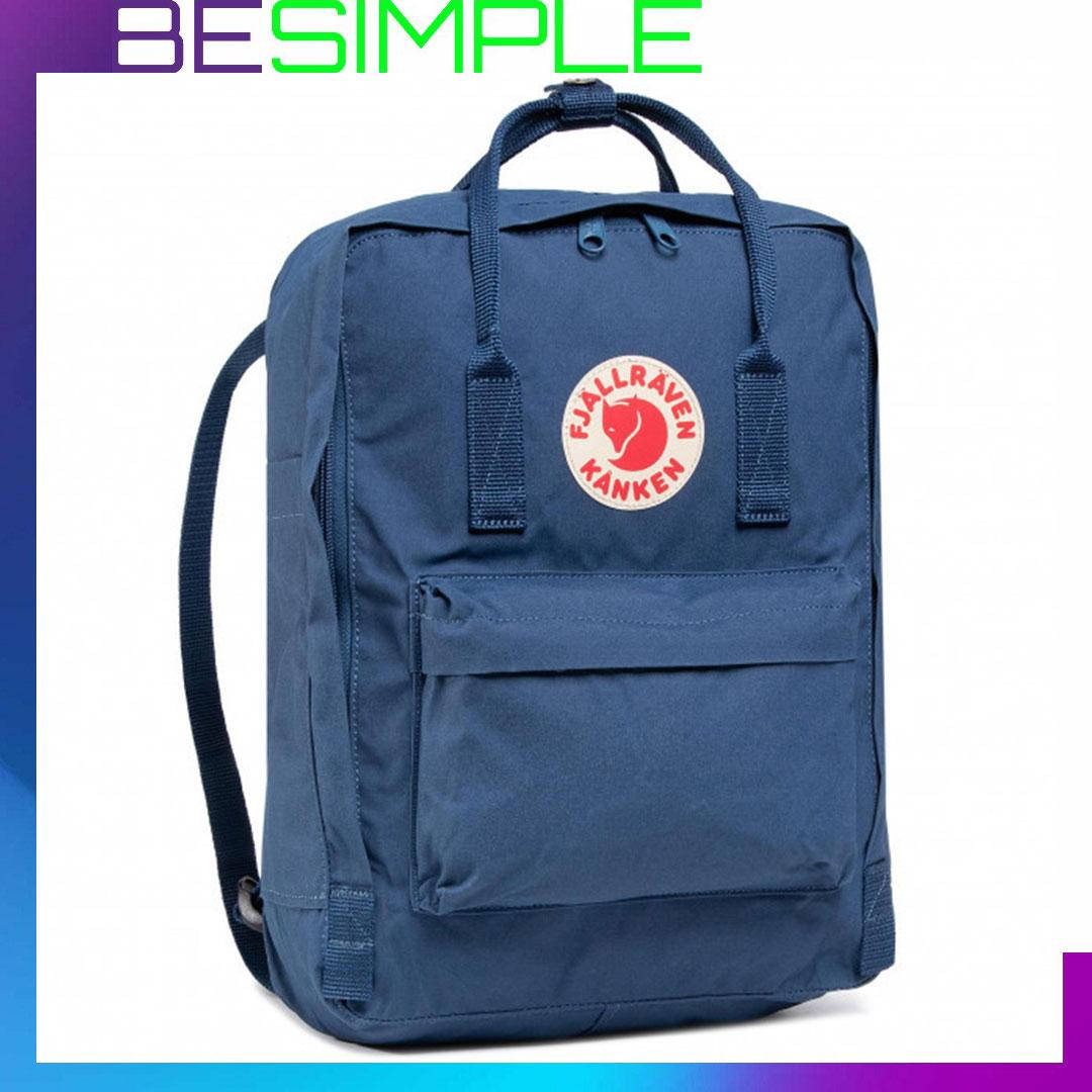 

Городской рюкзак FjallRaven Kanken 16 л- Oxford - Темно-синий