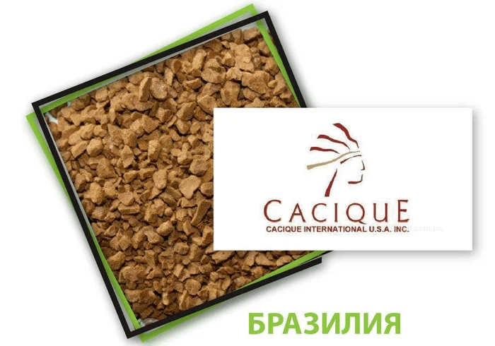 

Растворимый сублимированный кофе Caciquae (Касик) весовой 1 кг Бразилия