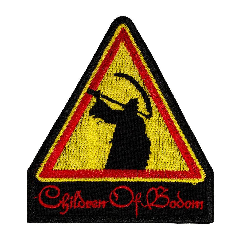 

Нашивка с вышивкой CHILDREN OF BODOM 2 треугольник