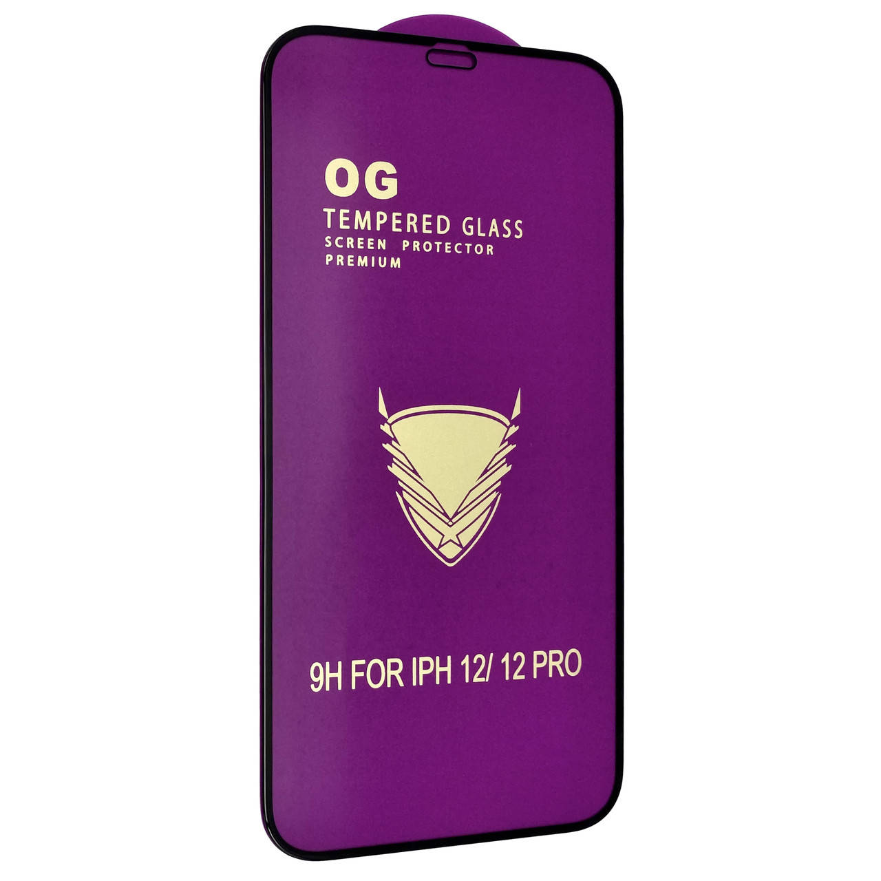 

Защитное стекло DK OG Full Glue для Apple iPhone 12 / 12 Pro 6.1" (black), Черный