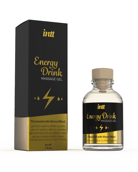 

Съедобный массажный гель, 30 мл Intt Energy Drink Massage Gel Португалия