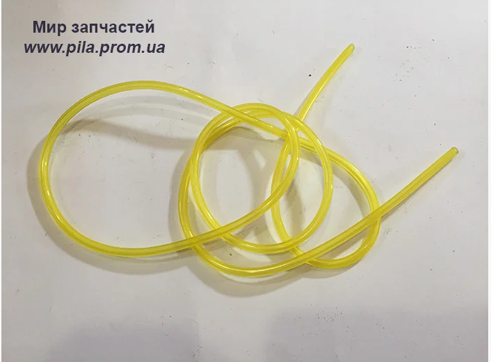 

Топливный шланг 1 метр. для бензопилы ЖЕЛТЫЙ Ø2мм.*3.5мм