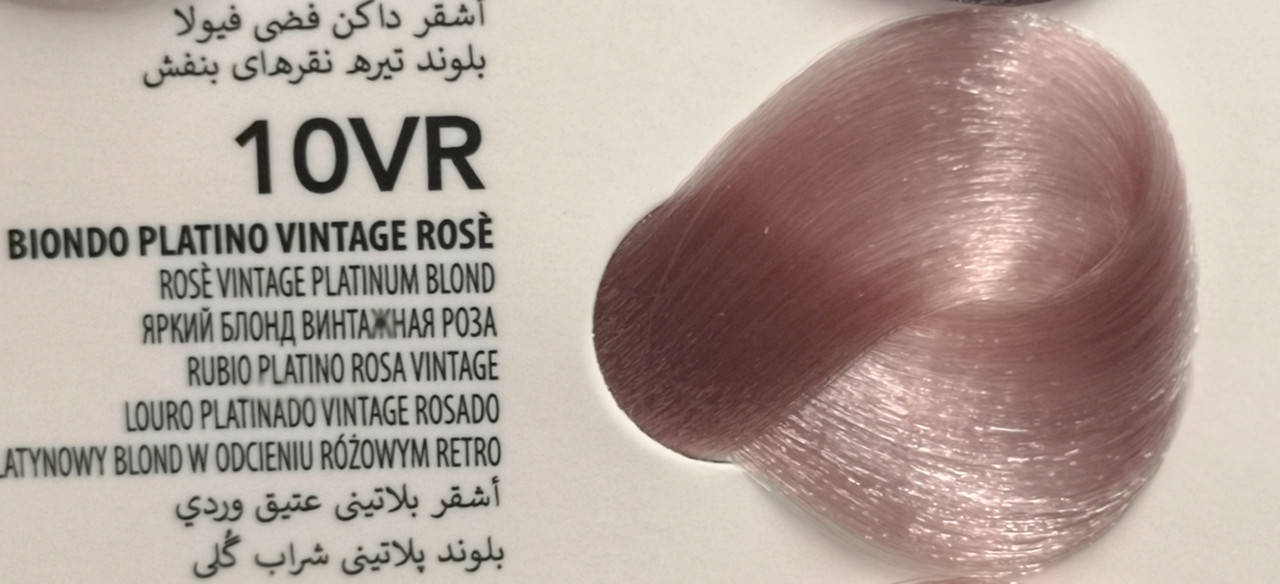 

10 VR Яркий Блонд Винтажная Роза BTB BLOND Стойкая крем-краска, 100 мл - SHOT