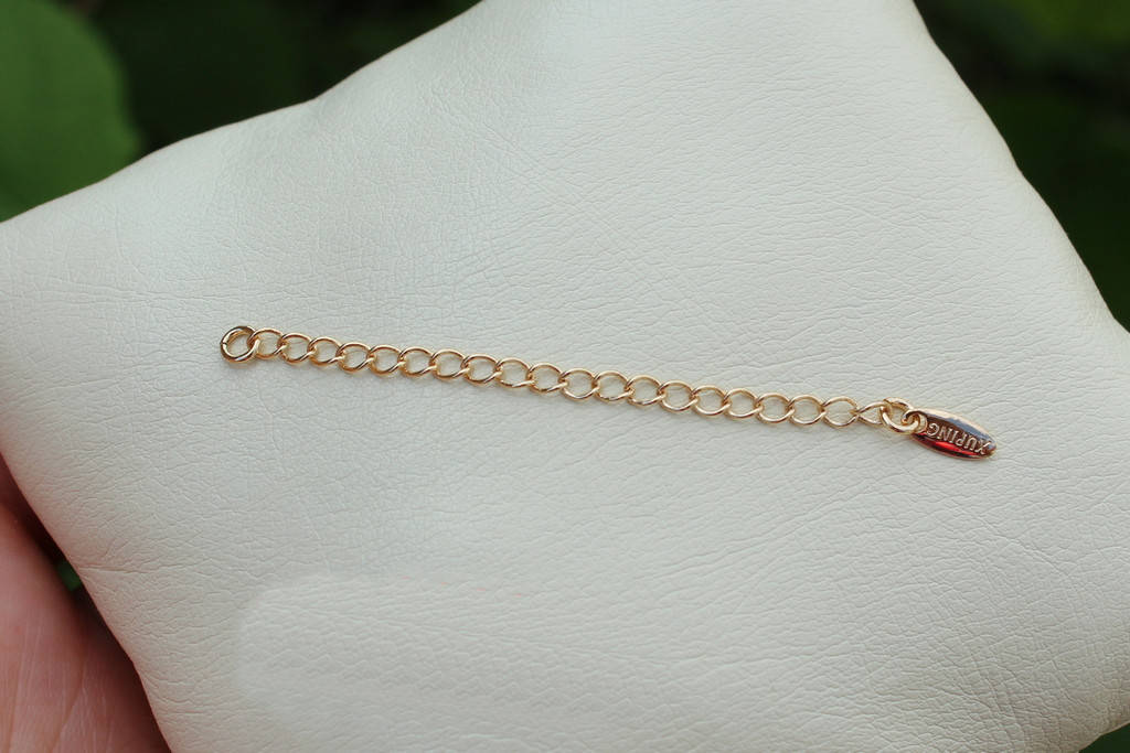 

Удлиннитель Xuping Jewelry для браслета 5 см золотистый