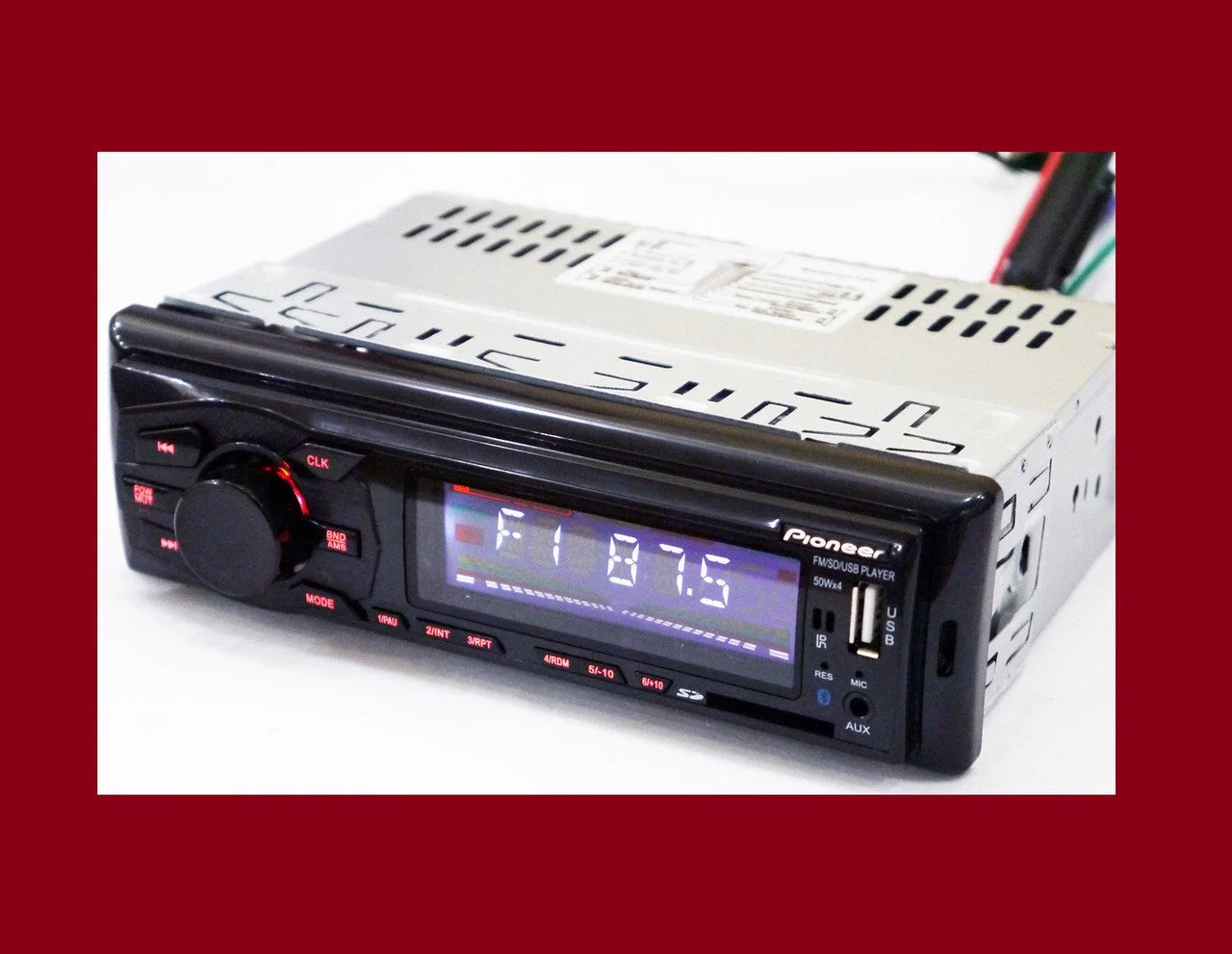 

Автомагнитола Pioneer 6081 Bluetooth, MP3, FM, USB, SD, AUX