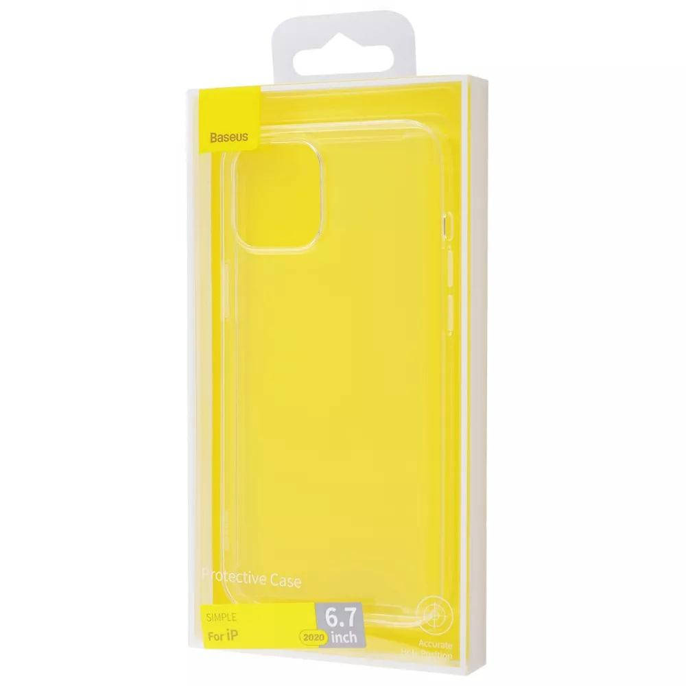

Чехол-накладка Baseus Simple для iPhone 12 Pro Max 6.7" Прозрачный (283262)