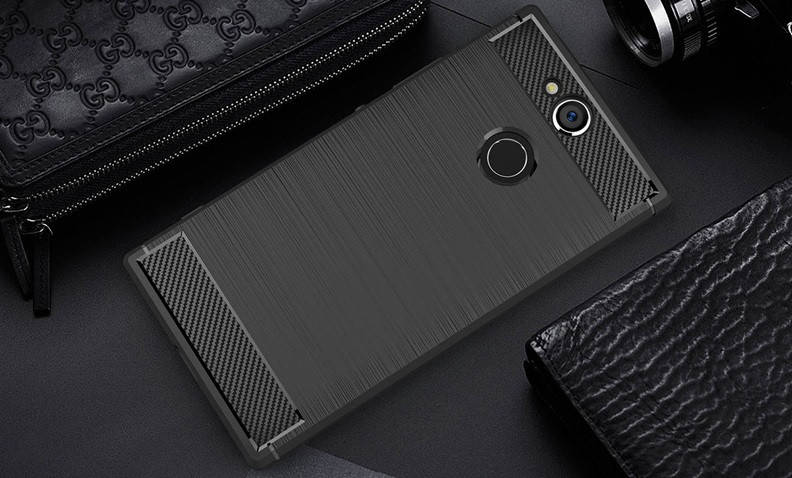 

TPU чехол накладка Urban для Sony Xperia XA2 Plus (4 цвета) чёрный