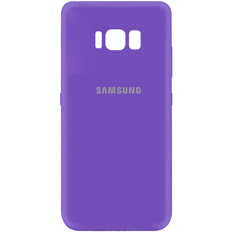 

Силиконовый чехол Silicone Cover на телефон Samsung Galaxy S8/ Самсунг S8, Сиреневый