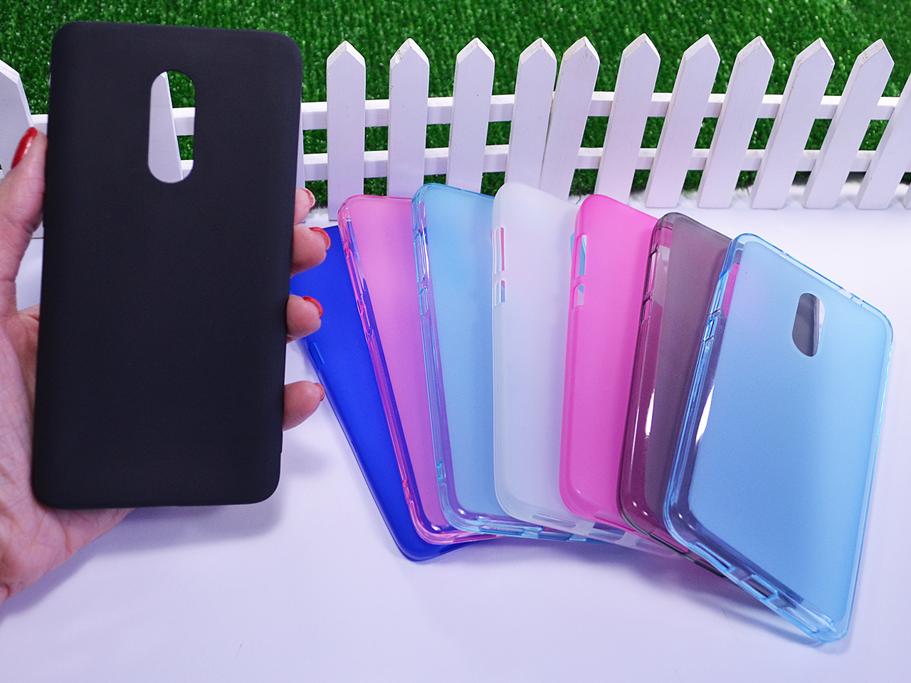 

Силиконовый бампер для Xiaomi Redmi Note 4 / Redmi Note 4X