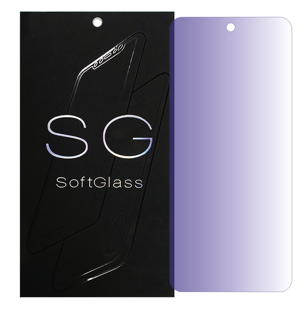 

Пленка Poco M3 Pro 5G на Экран полиуретановая SoftGlass, Прозрачный