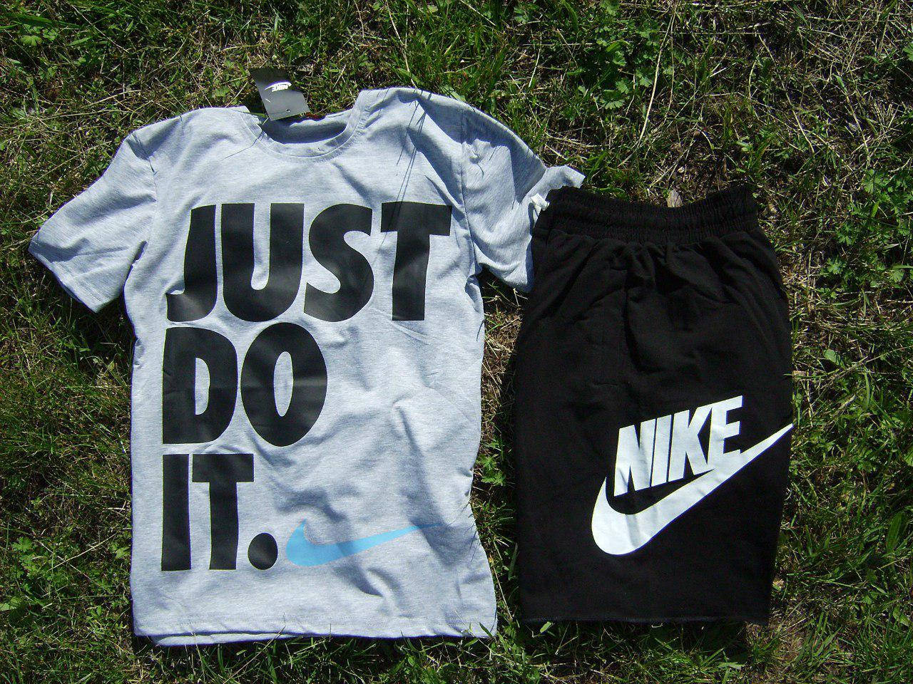 

Мужской летний костюм футболка и шорты Найк, футболка и шорты Nike, хлопок, высокого качества. XL