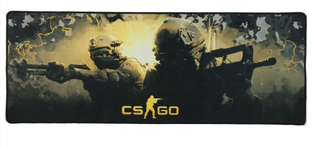 

Коврик компьютерный игровой для мышки Razer Goliathus 70 x 30 x 0.3 Counter Strike Go