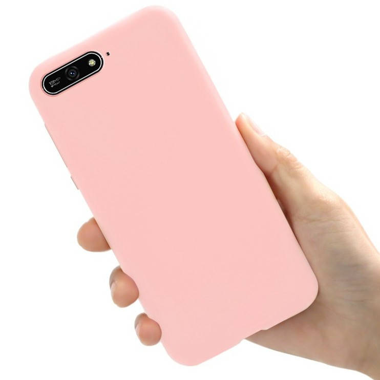 

Чехол Style для Huawei Y6 2018 Бампер силиконовый без отпечатка кремовый