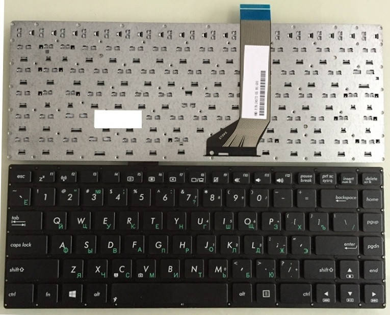 

Клавиатура Asus X402 X402C X402CA; S451 S451LA S451LB S451LN, Черный