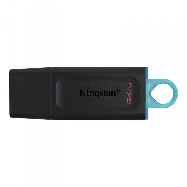 

Флеш-накопитель USB3.2 64GB Kingston DataTraveler Exodia Black/Teal (DTX/64GB), Черный