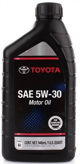 

Моторное масло TOYOTA 5W-30 1qt