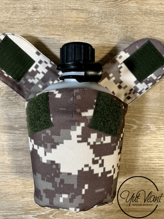 

Армейская фляга для военных пластиковая 1 л в чехле